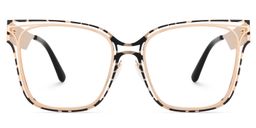 Dacarine Tortise Square Glasses1