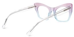 Tahirah Cateye Two-Tone Glasses3