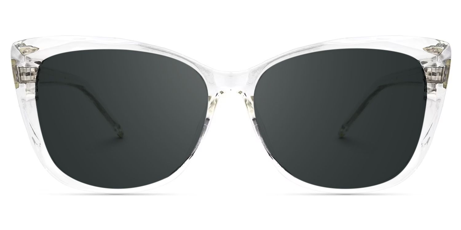 Farris Clear Classy Cat eye Frame Sunglasses | ZEELOOL Canada0