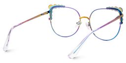 Wallice Cateye Iridescent Glasses3