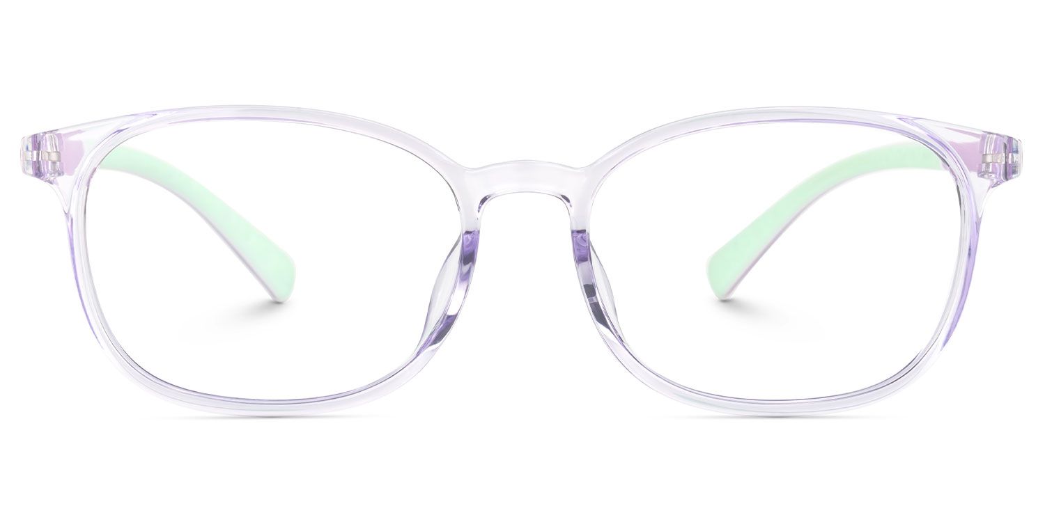 Kids Oval  Purple Amaker Frame Glasses | ZEELOOL Canada0