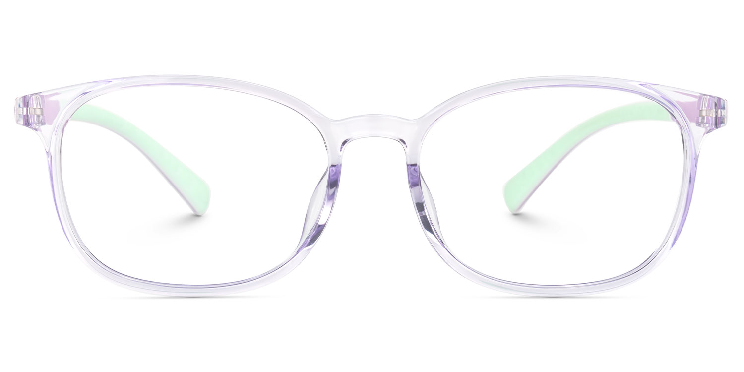 Kids Oval  Purple Amaker Frame Glasses | ZEELOOL Canada0
