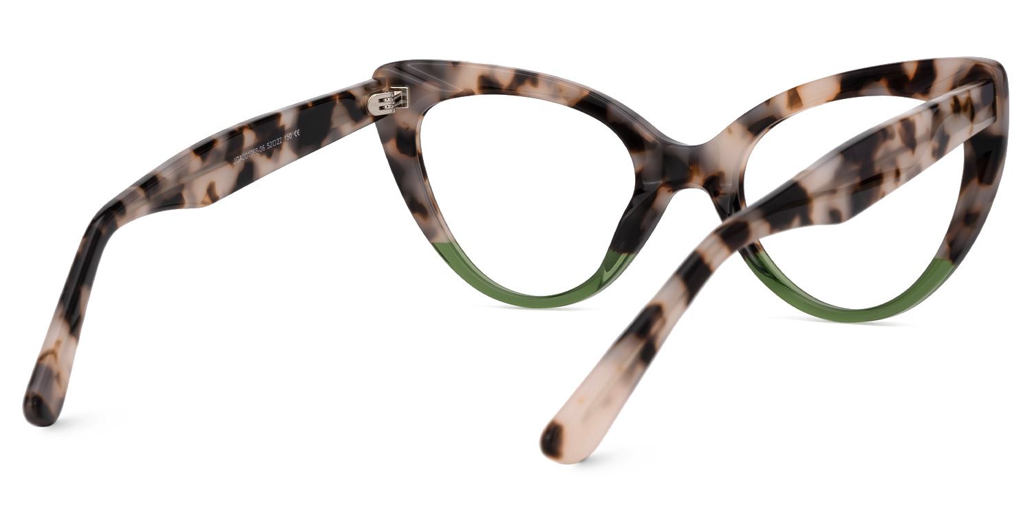 Claudette Design Frame Eyeglasses  -Zeelool Glasses3