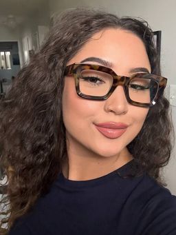 Nevaeh Square Tortoise Glasses6