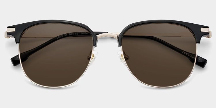 Naranjo Black Browline Sunglasses
