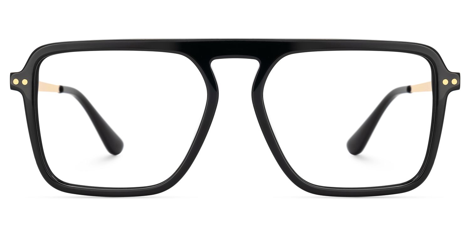 Briannie Black Aviator Prescription Glasses Online | ZEELOOL Canada0