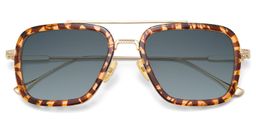 Gifford Tortoise Aviator Sunglasses1