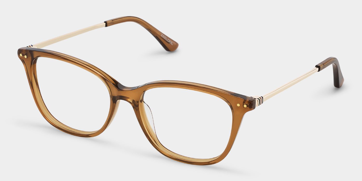 Finch Brown Rectangle Glasses | Timeless Athleisure Frame2