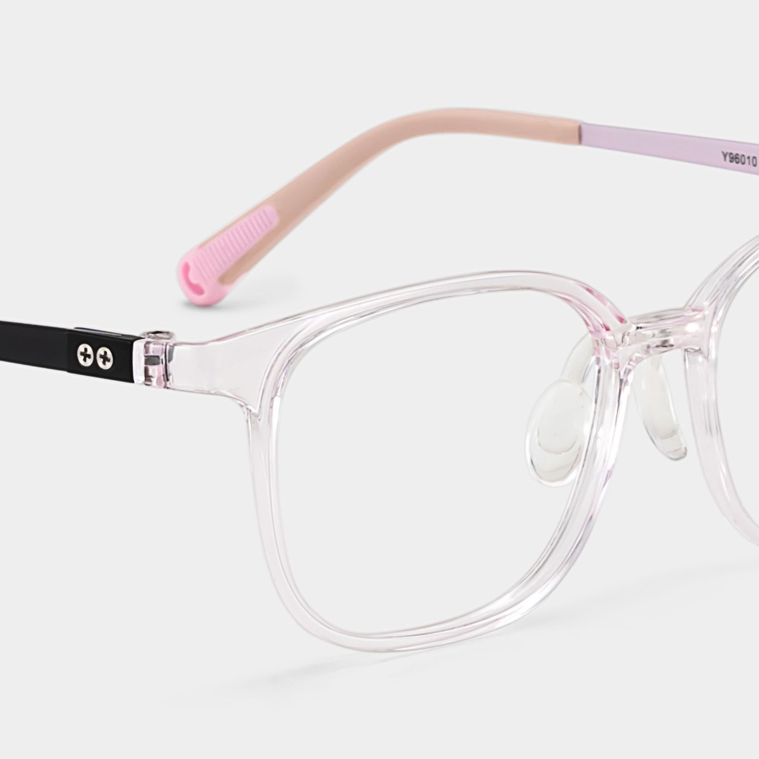 Lane Rectangle Cystal Frame Eyeglasses for Teens4