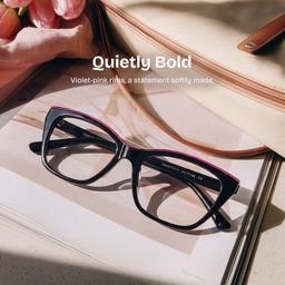 Seraphina Black Butterfly Glasses0