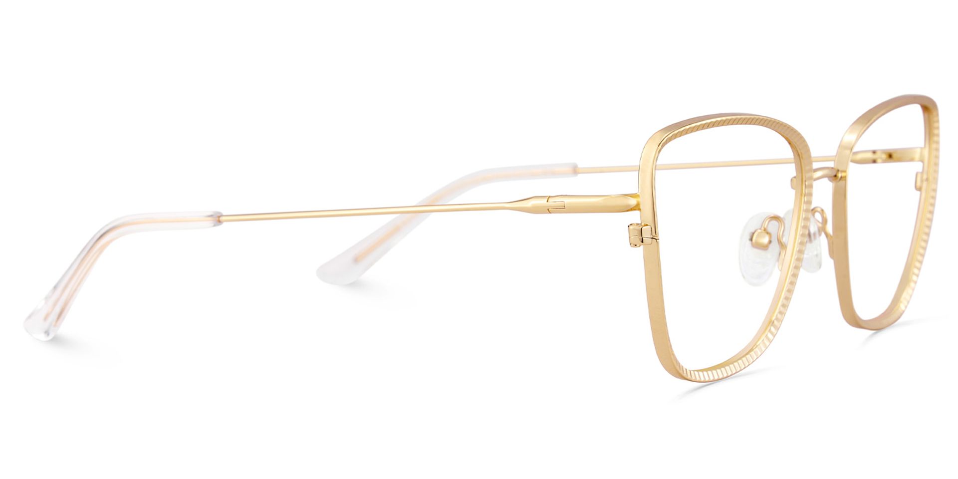 Square Metal Frame Glasses4