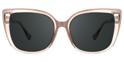 Fenn Cateye Brown Glasses0