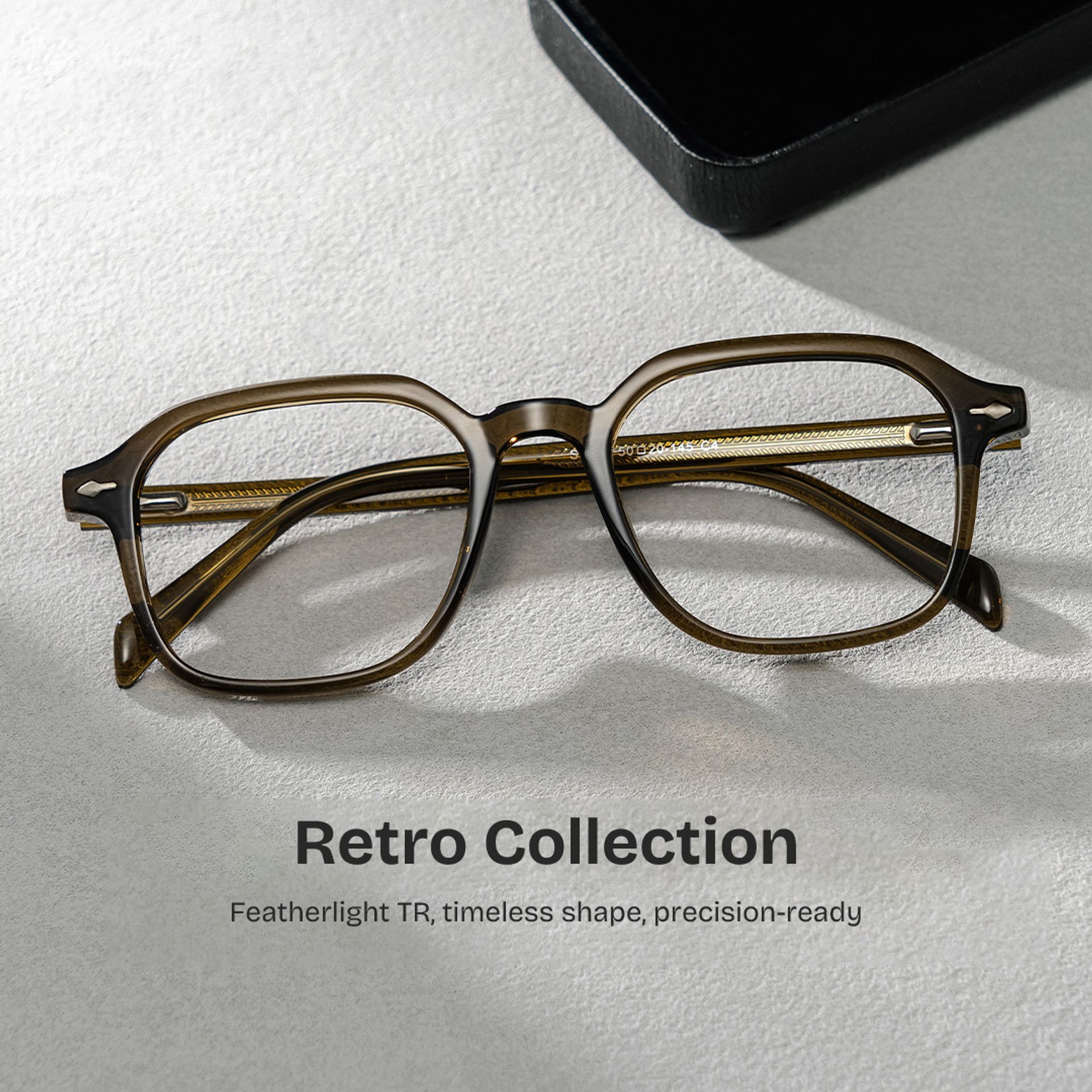 Josh Green Frame Glasses with Rectangle Frame Online | ZEELOOL0