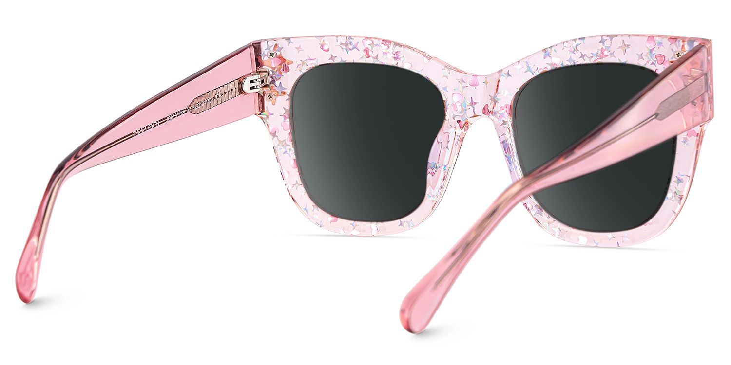 Designer Minfia Eyeglasses Pink Frames Sunglasses5