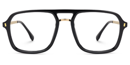 Kilworth Aviator Black Glasses0