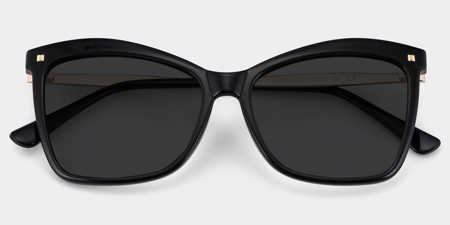 Isaebella Butterfly Black Frame Sunglasses | ZEELOOL Canada1