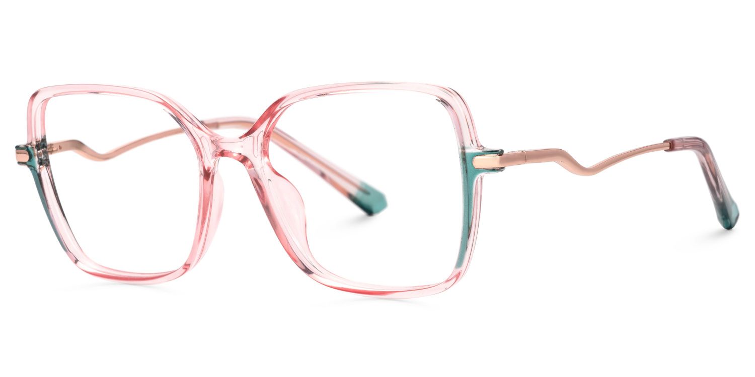 Rendon Square Pink Glasses1
