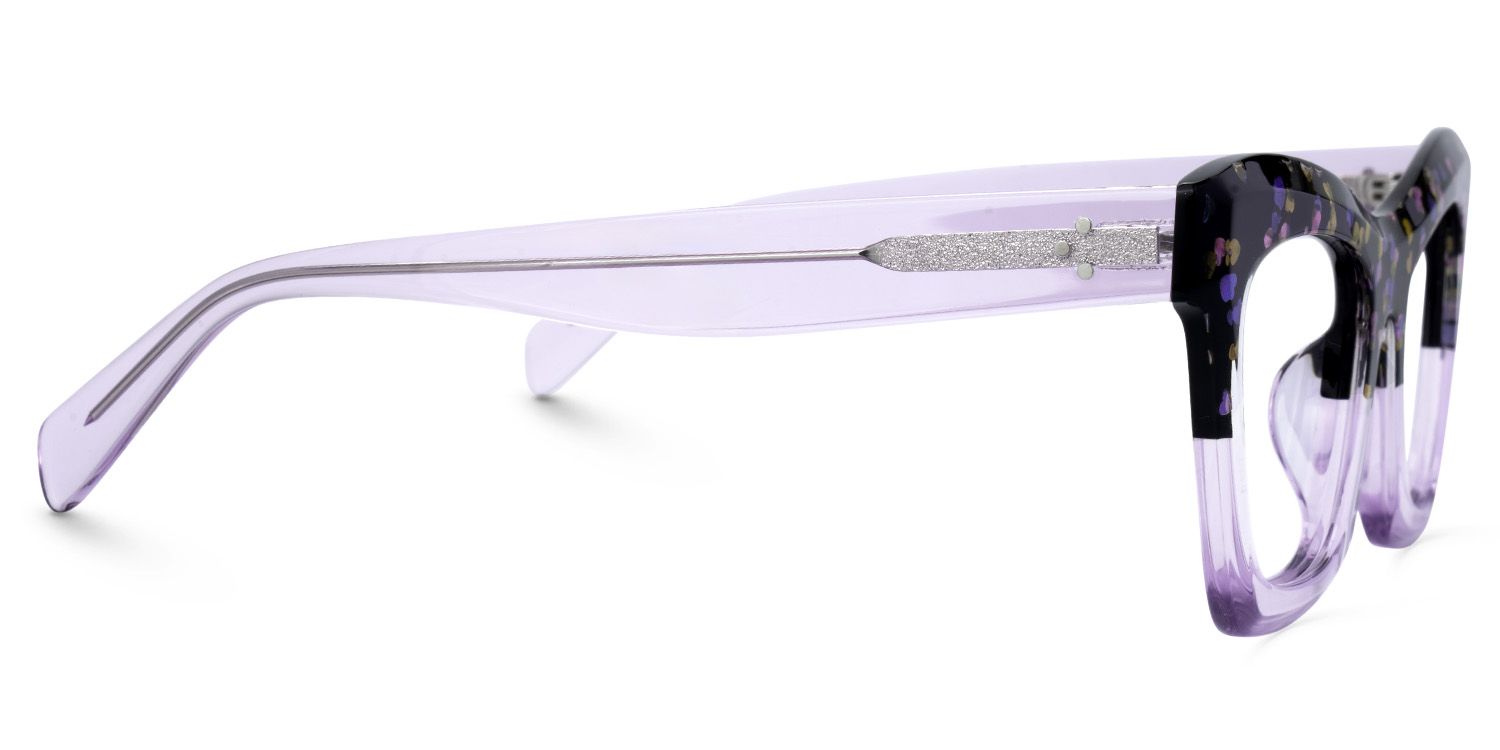 New Arrival Black and Purple Glasses for Benitez Frame | ZEELOOL Canada2