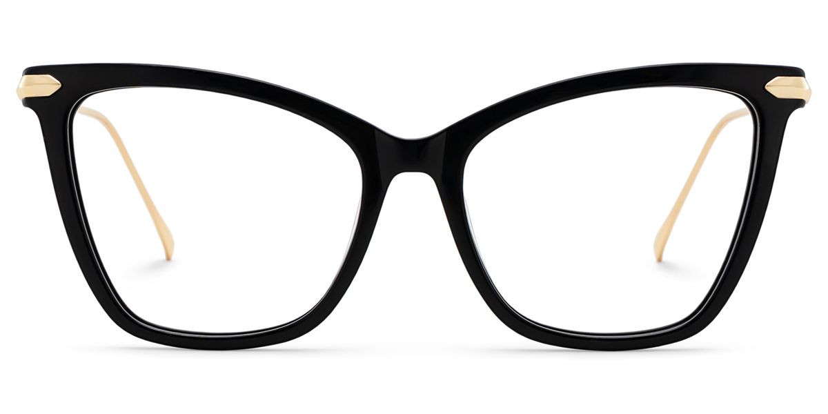 Hilary Butterfly Black Glasses6