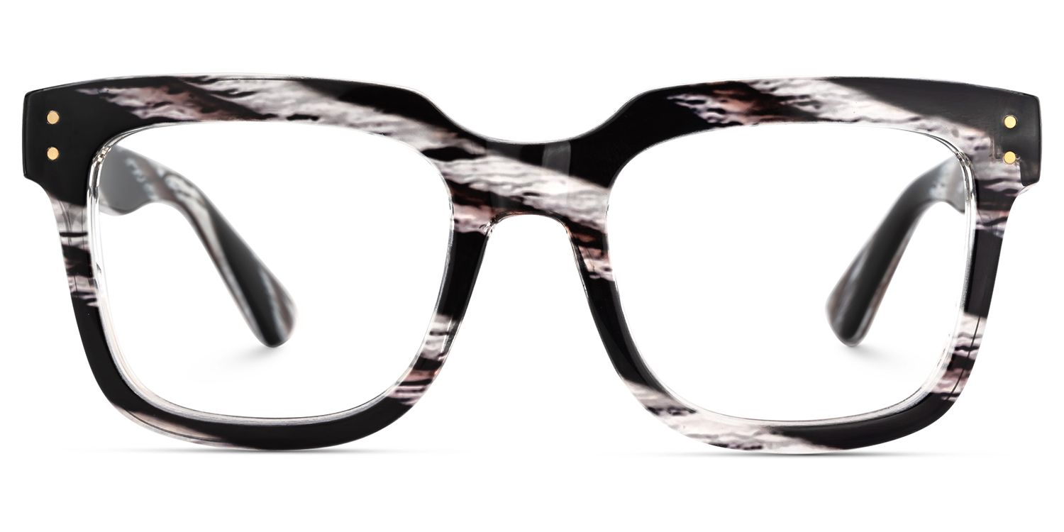 Square Spectacles For Men In Brown Color1