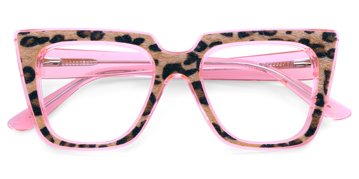 Gipson Cateye Pink Glasses2