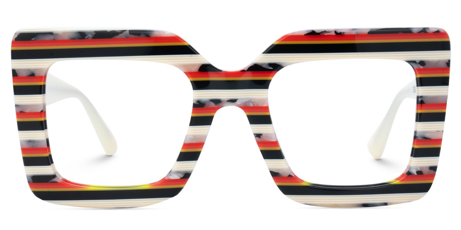 Beitané Thick Square Frame Glasses | ZEELOOL Canada1