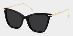 Hilary Butterfly Black Sunglasses2