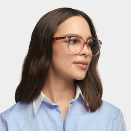 Siner Square Beige Glasses1