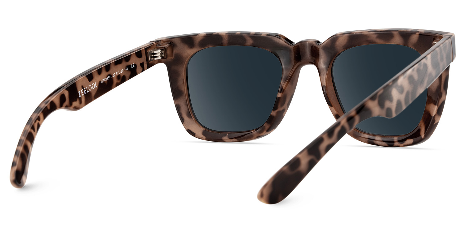Clea Rectangle Tortoise Frame Sunglasses4