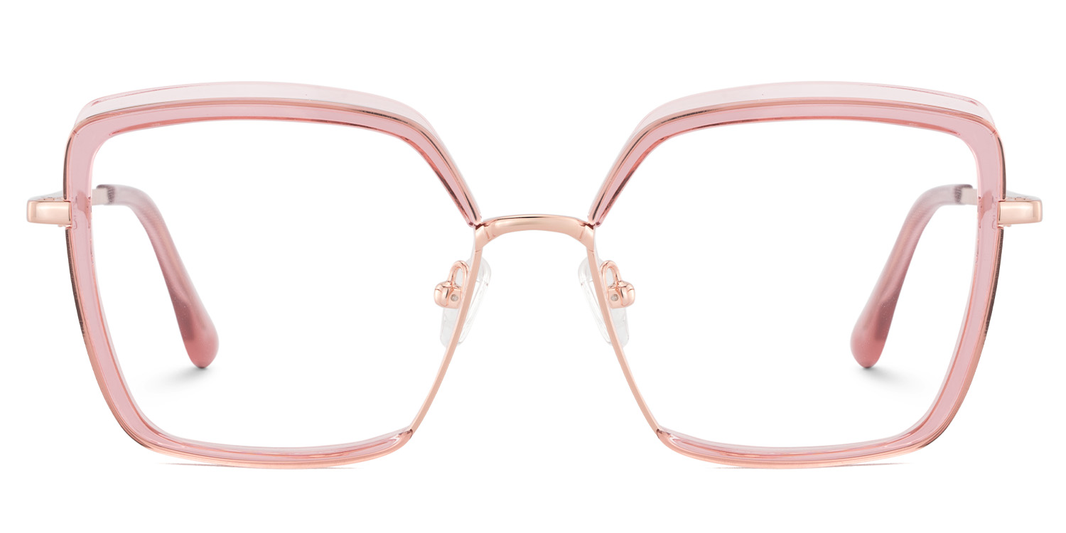 Cordaro Square Pink Glasses good-img