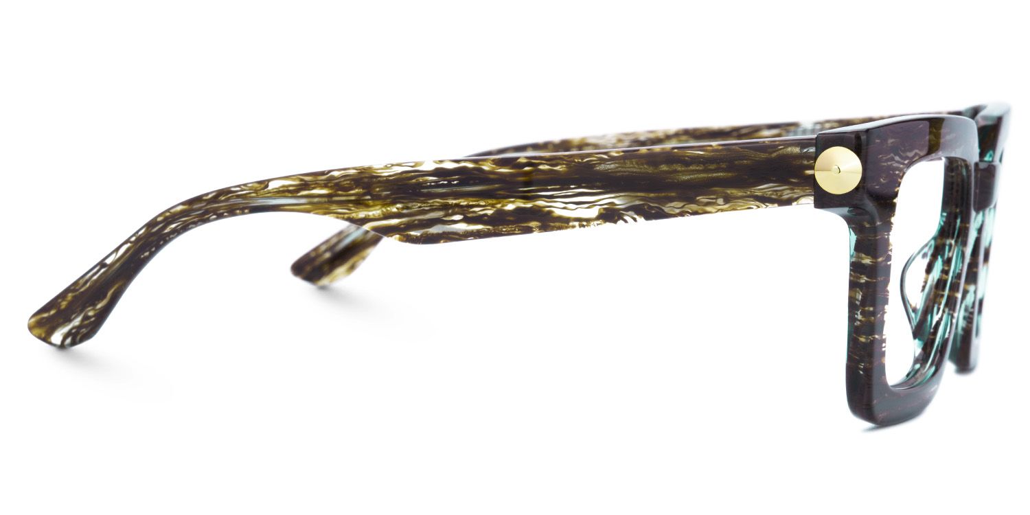 Ruthann Eco Acetate Brown Glasses For Men | ZEELOOL Canada3