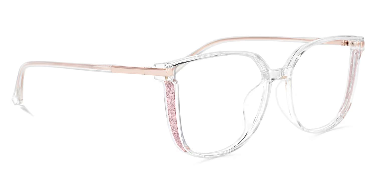 Rodz Square Clear Frame Glasses | ZEELOOL Canada2