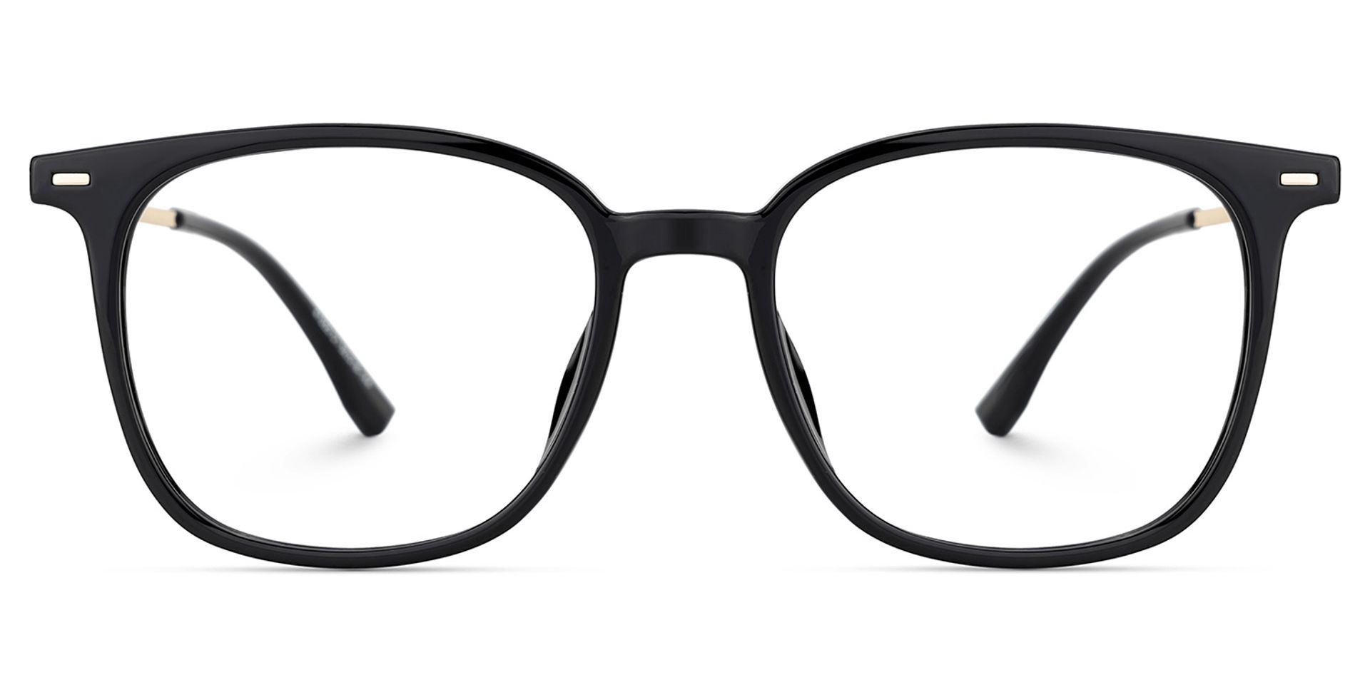 Cora Square Black Frame Eyeglasses for Woman| ZEELOOL Canada1