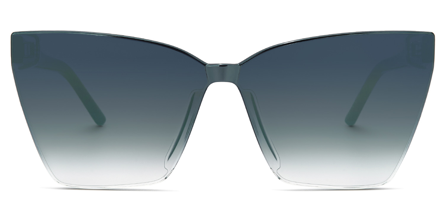 Liliane Square Gray Glasses0