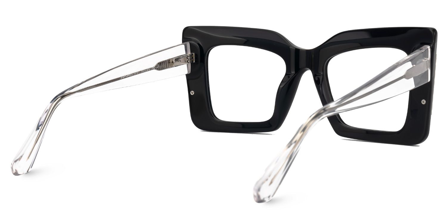 Cohen Design Frame Eyeglasses  -Zeelool Glasses3
