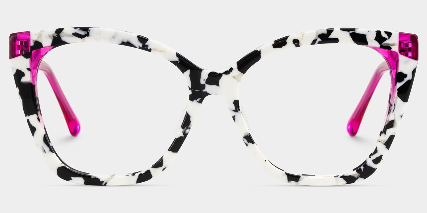 Kira Cow Frame Glasses with Butterfly Frame Online | ZEELOOL Canada1