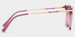 Jacqui Square Pink Glasses3