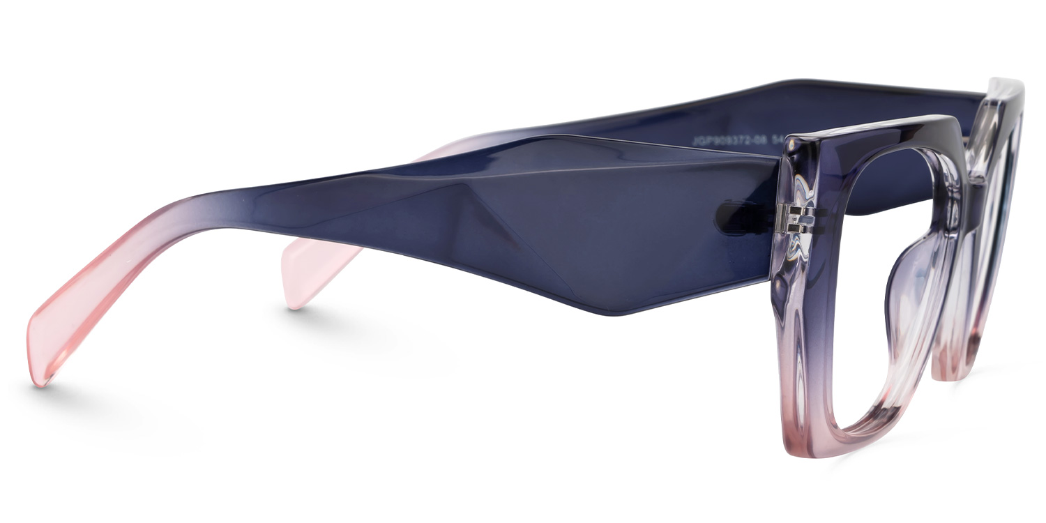 Sileidy Geometric Purple-Pink Glasses2