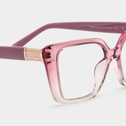 Emery Two-tone Square Glasses5