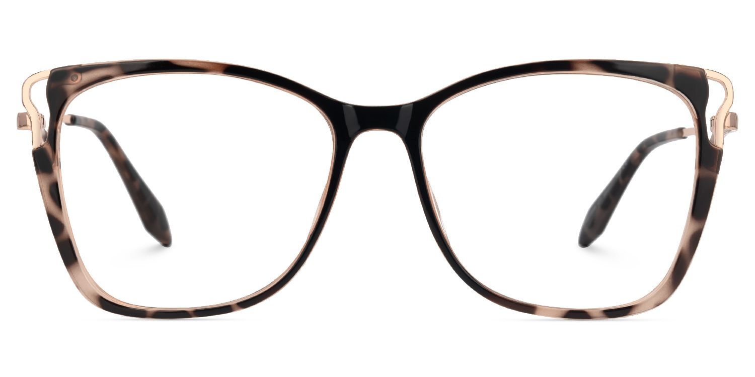 Farria Square Dark Havana Glasses for Women and Men1