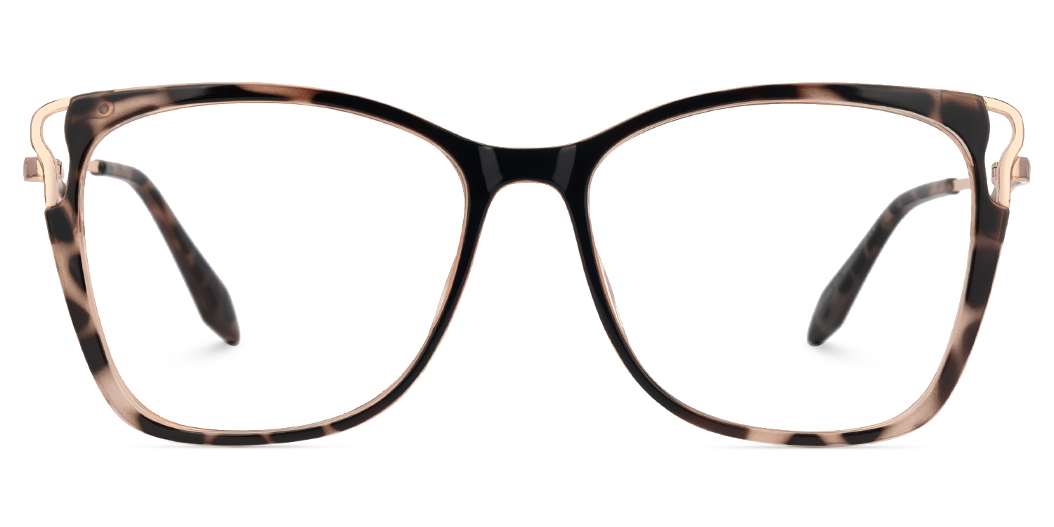Farria Square Tortoise Glasses1