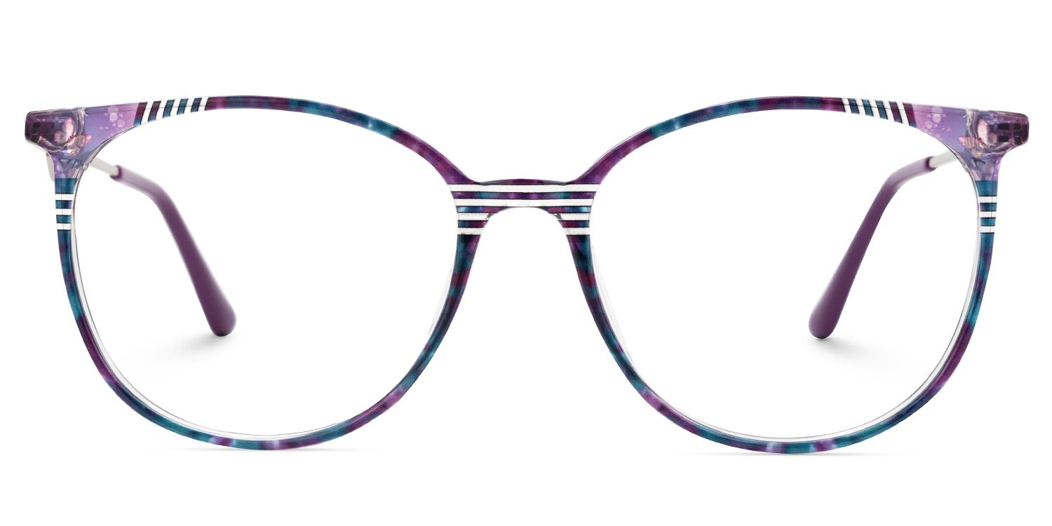TR90 Chanty Eyeglasses, Chanty Round Glasses -Zeelool Glasses0