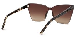Liliane Square Brown Glasses3