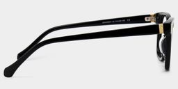 Heather Square Black Glasses4