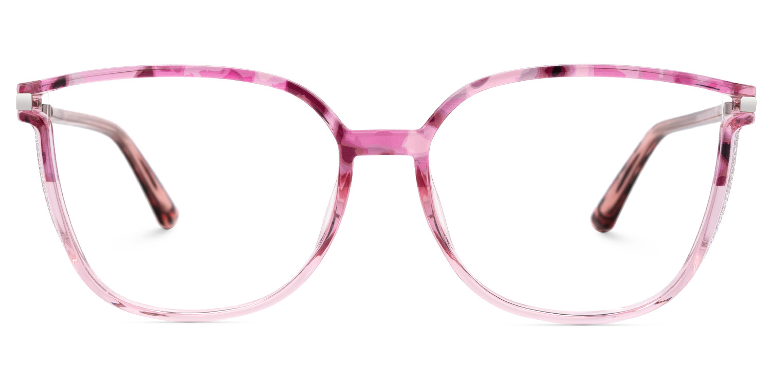 Rodz Pink-Floral Eyeglasses and Designer Glasses Frame0