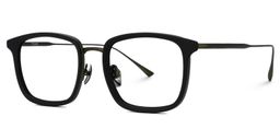 Gonzales Square Black Glasses1