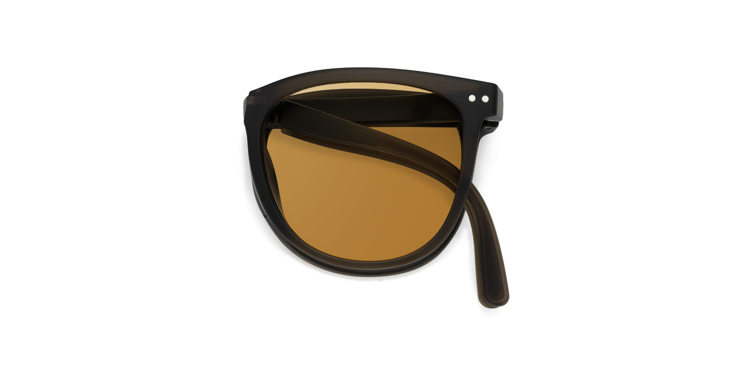 Lindzy Square Brown Sunglasses1