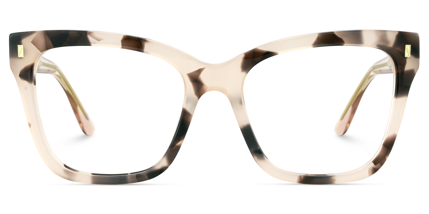 Square Tortoise Eyeglasses Rory Acetate Frame Glasses1
