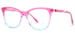 Gage Pink Blue Butterfly Glasses3