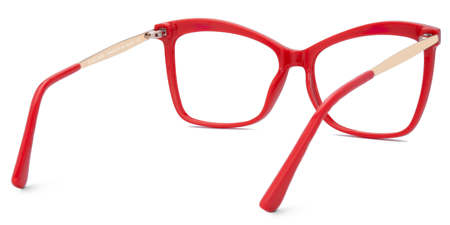 Isaebella Butterfly Red Glasses3